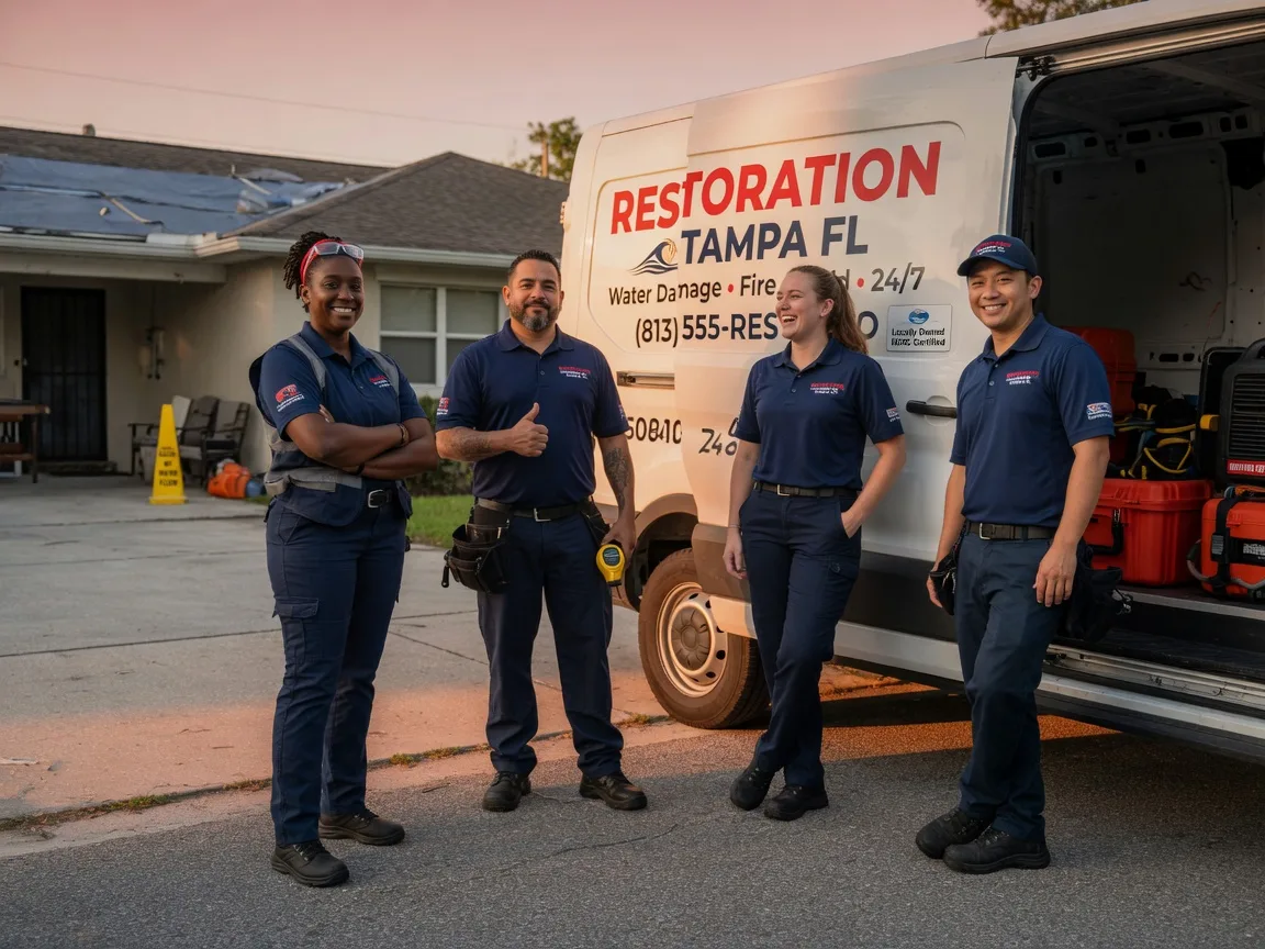 Water Damage Restoration company in Vienna, OH